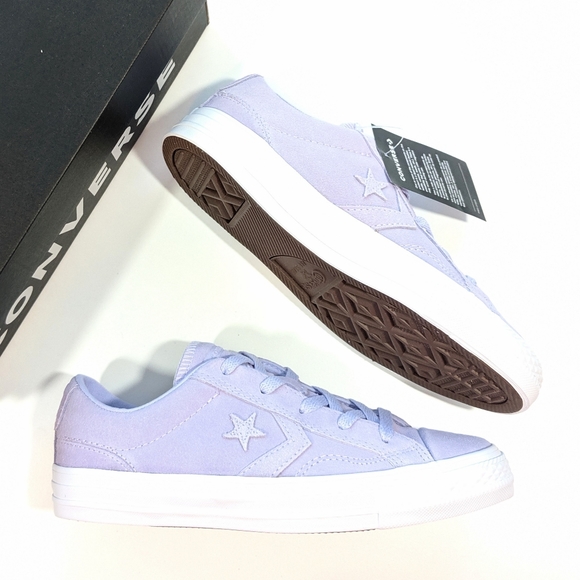 Converse Star Player OX Purple/White - Picture 2 of 7